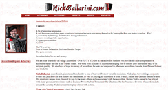 Desktop Screenshot of nickballarini.com