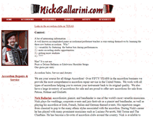 Tablet Screenshot of nickballarini.com